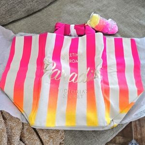 New Victoria's Secret Paradise canvas tote